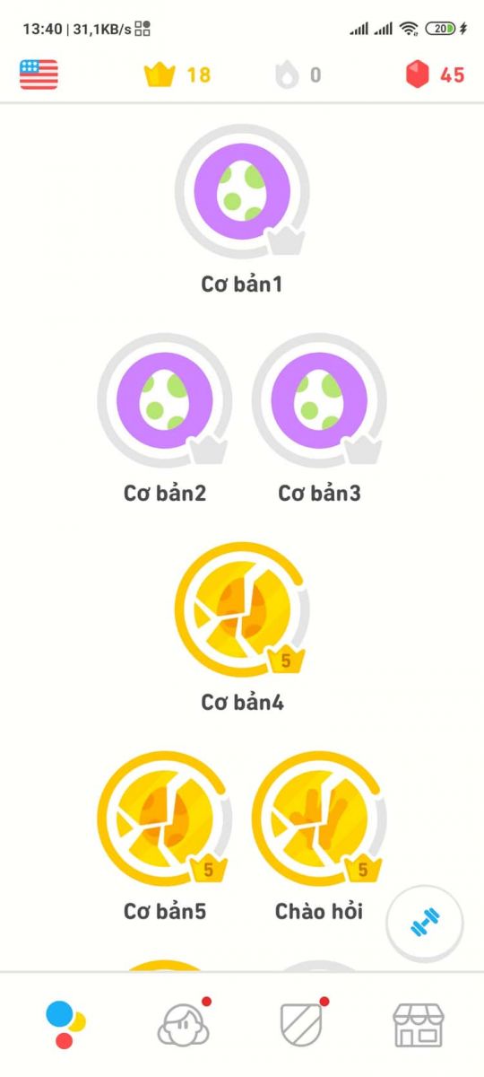 ứng dụng học tiếng anh