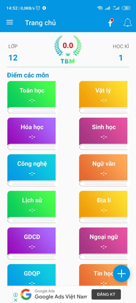 ứng dụng kết quả học tập