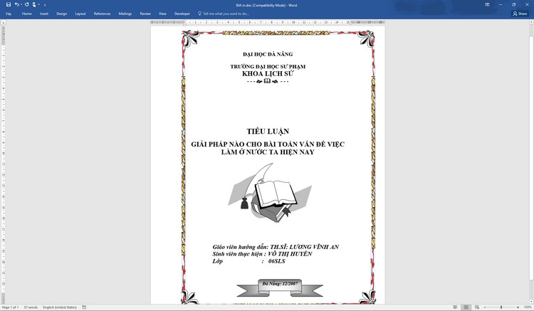 download mẫu bìa đẹp word