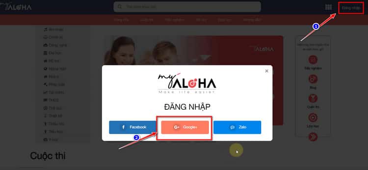 Đăng nhập với Google