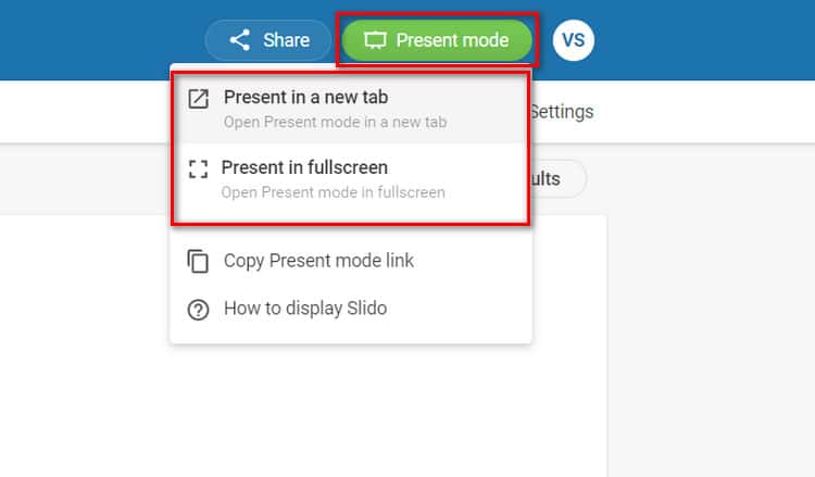 chọn chế độ màn hình điểm danh