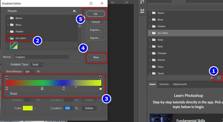 tạo một mã màu